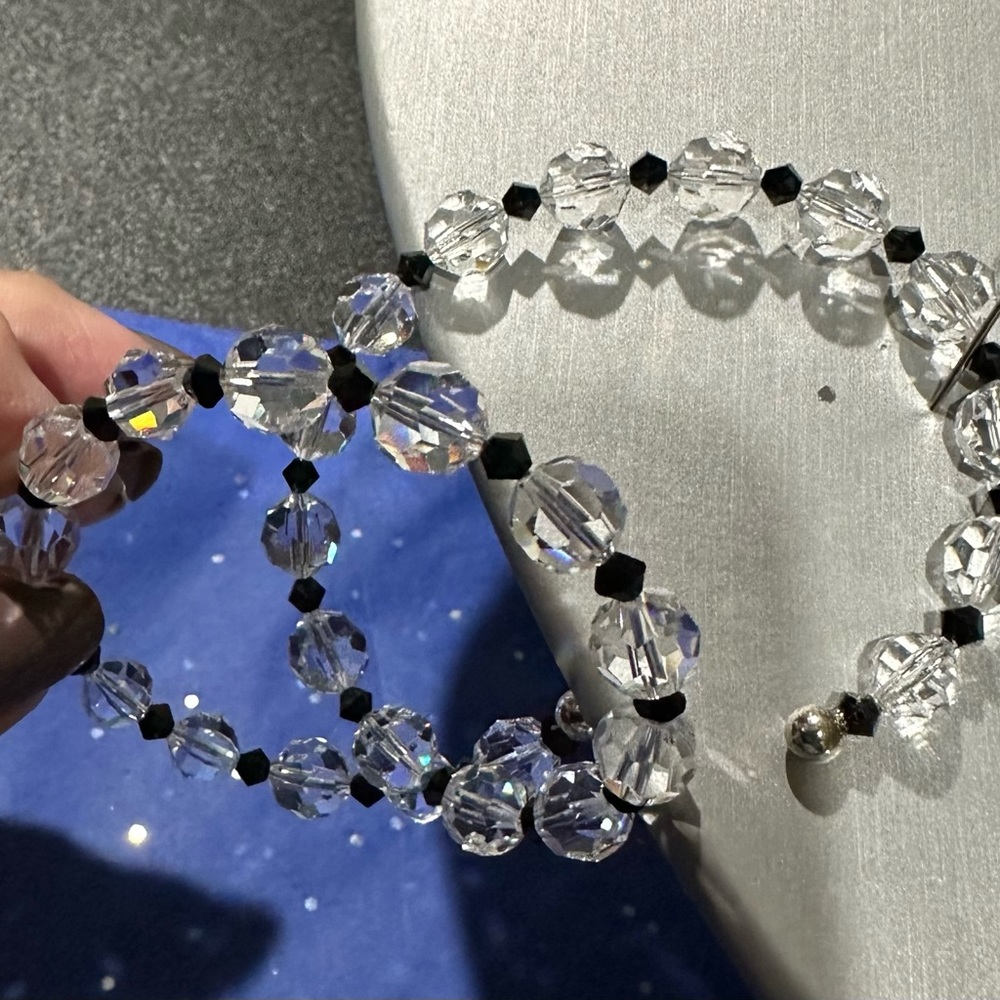 Crystal wrap bracelet